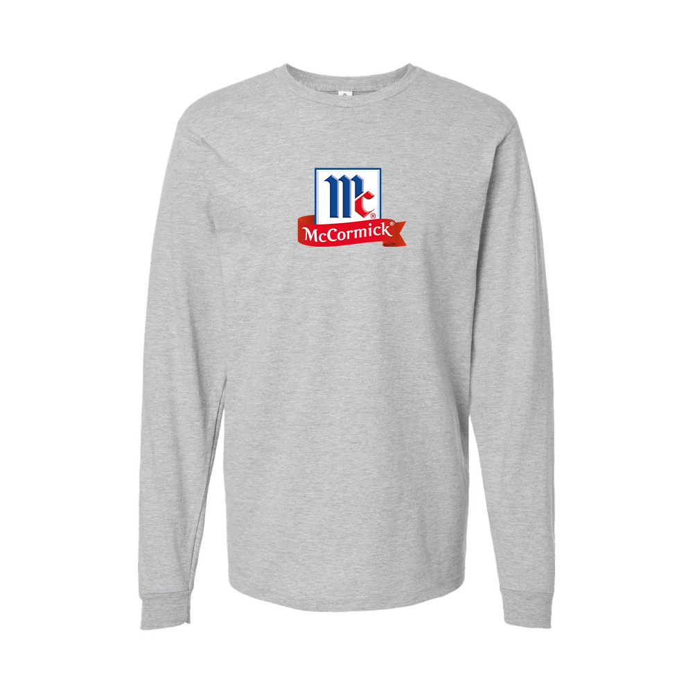 Youth McCormick Logo Cotton Long Sleeve T-Shirt