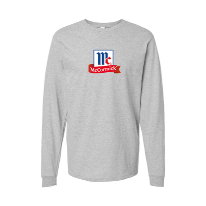 Youth McCormick Logo Cotton Long Sleeve T-Shirt