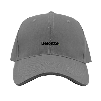 Deloitte  Logo  Dad Baseball Cap Hat