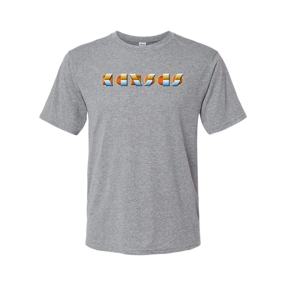 Men's Kansas Logo Polyester T-Shirt