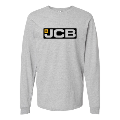 Men's JCB Logo Cotton Long Sleeve T-Shirt