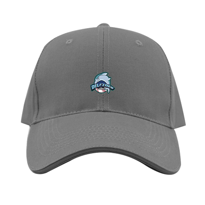 Carmen Delfines Logo  Dad Baseball Cap Hat