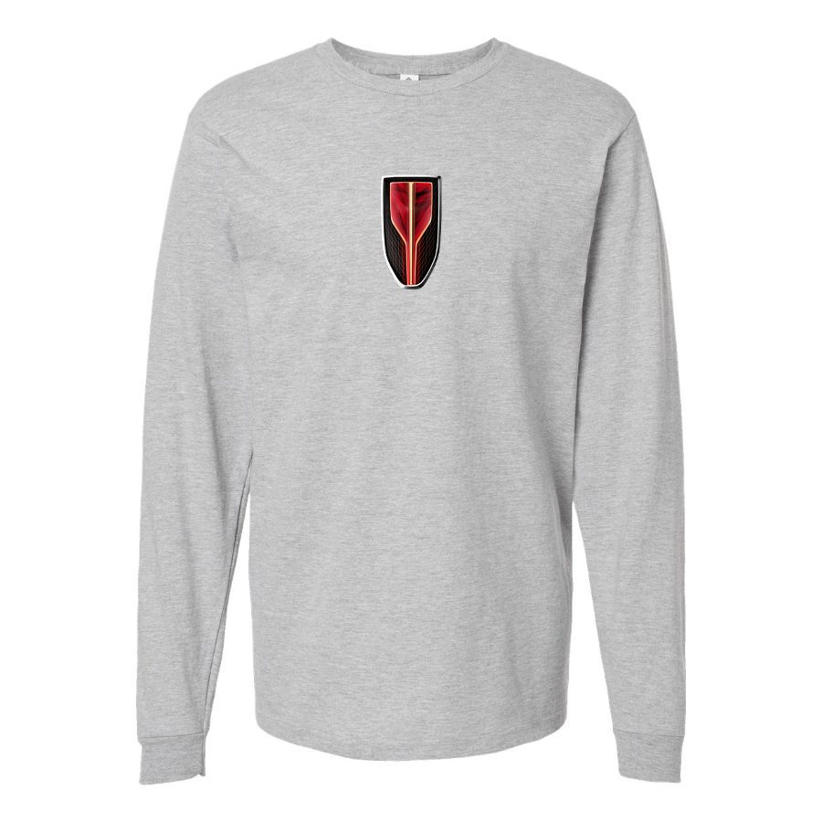 Youth Hongqi Logo Cotton Long Sleeve T-Shirt