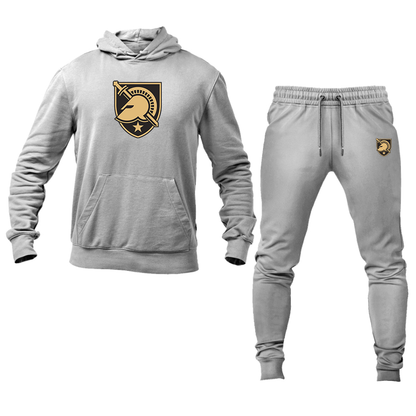 Men's Army Black Knights  Hoodie Joggers Set