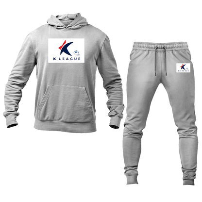 Men's K League Logo Hoodie Joggers Set