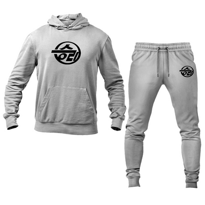 Men's Sungri Motor Plant Logo Hoodie Joggers Set