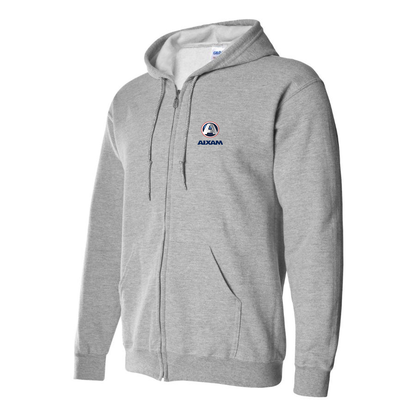 Men's Aixam Logo Zipper Hoodie