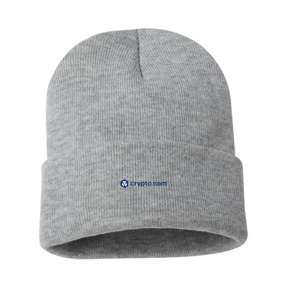 Crypto.Com  Logo Beanie Hat
