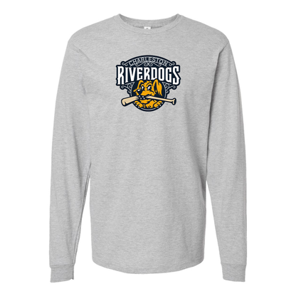 Men's Charleston RiverDogs Logo Cotton Long Sleeve T-Shirt