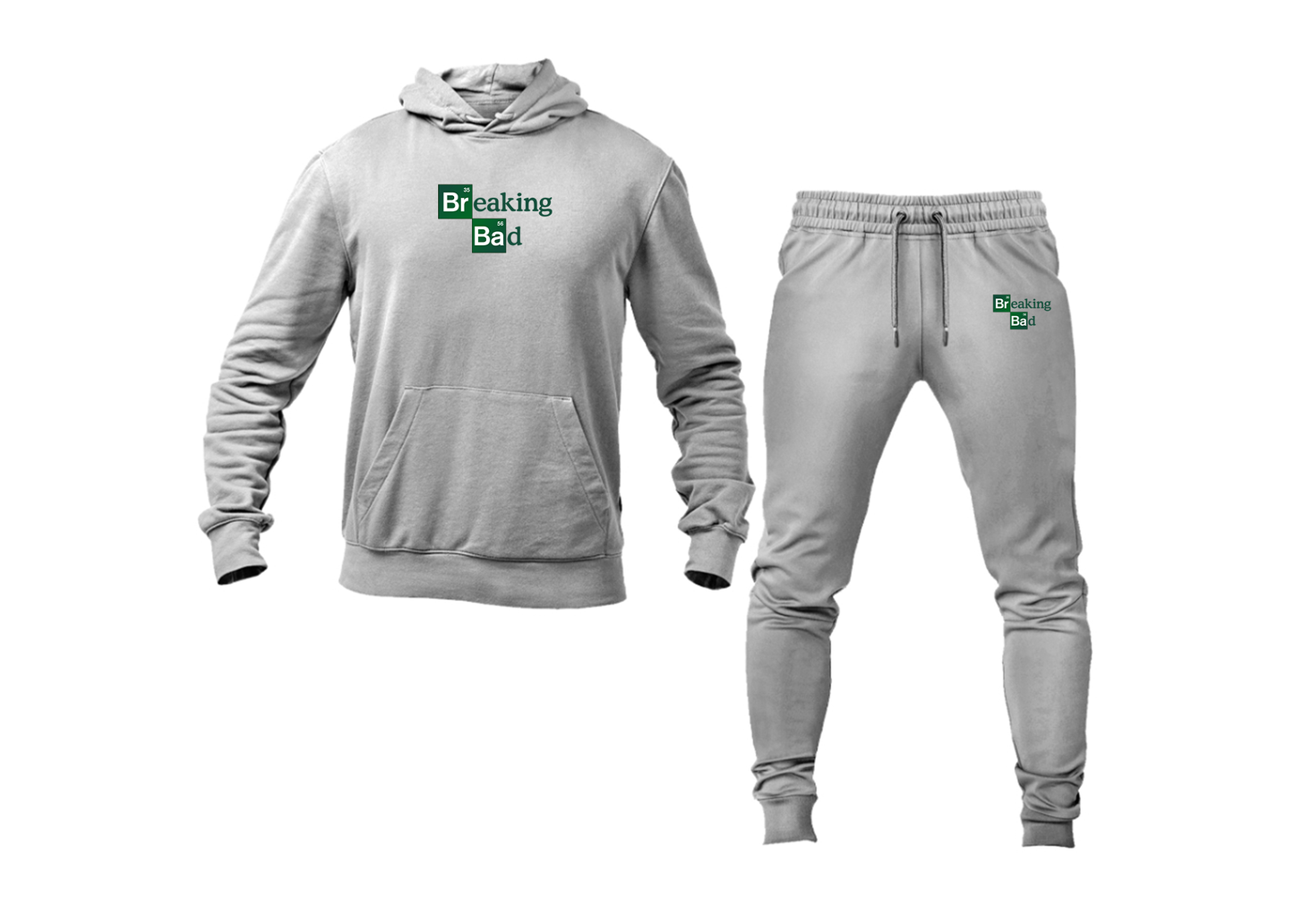 Men's Breaking Bad Logo Hoodie Joggers Set