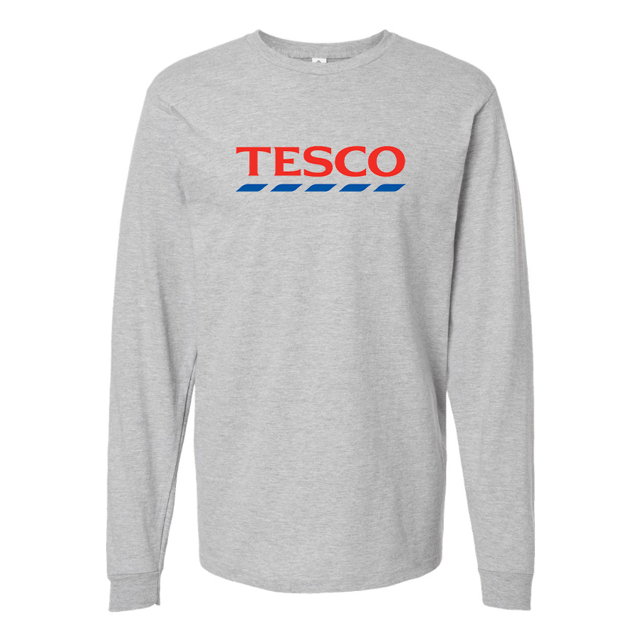 Men's Tesco Logo Long Sleeve T-Shirt