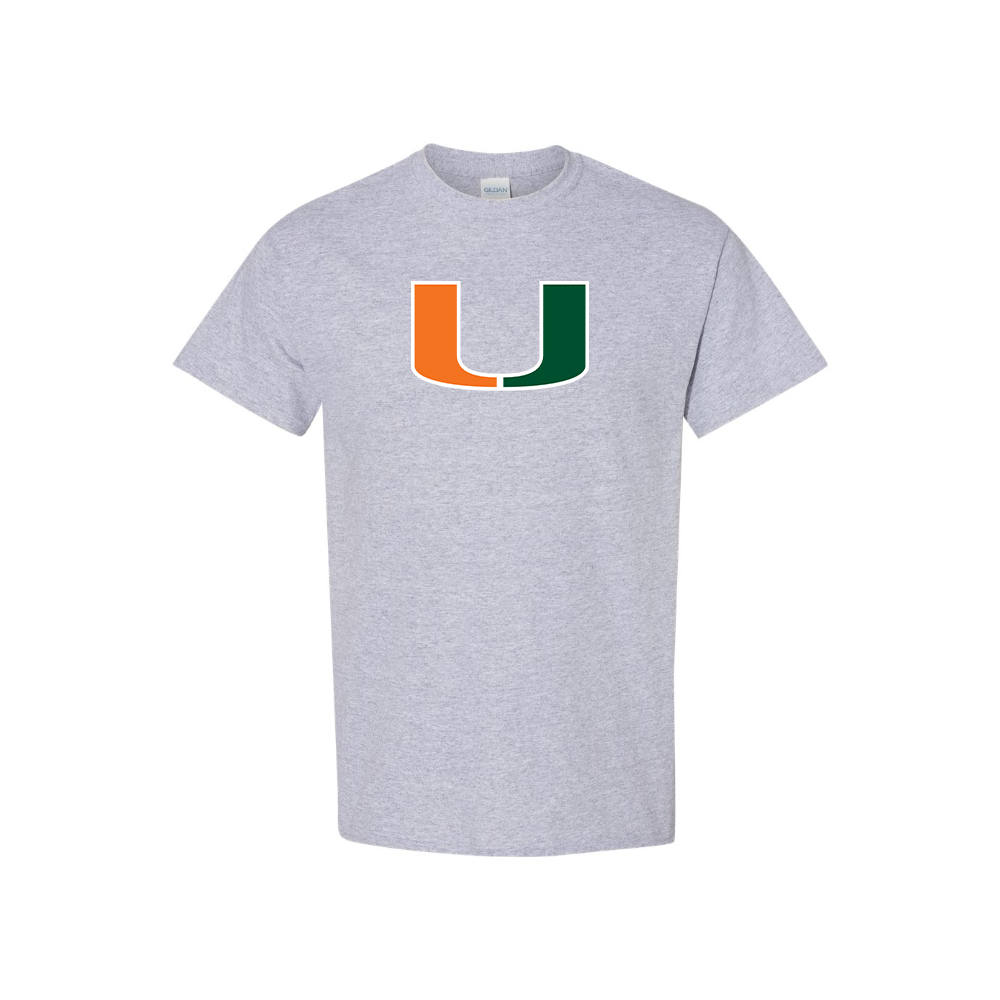 Men's Miami Hurricanes Logo Cotton T-Shirt