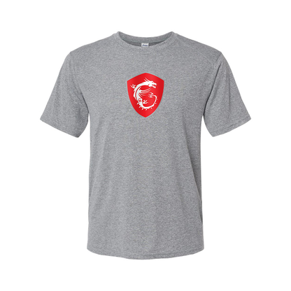 Men's MSI Symbol Logo Polyester T-Shirt