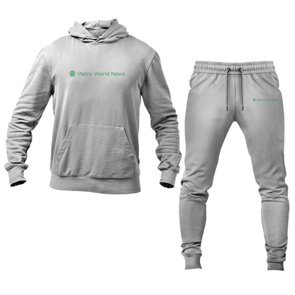 Men's Metro International Logo Hoodie Joggers Set