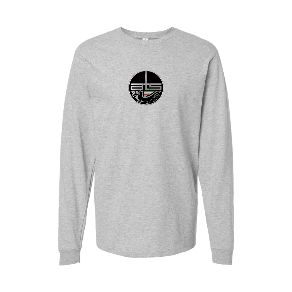 Youth Automobili Turismo e Sport Logo Cotton Long Sleeve T-Shirt