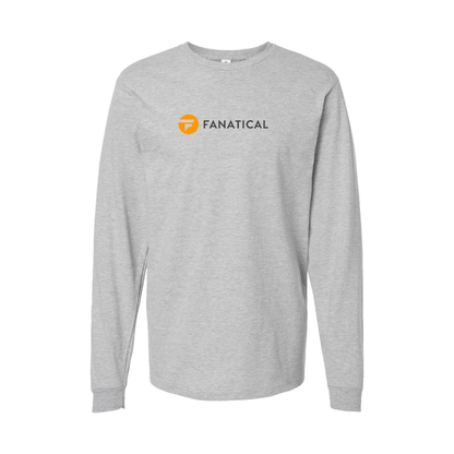 Youth Fanatical Logo Cotton Long Sleeve T-Shirt