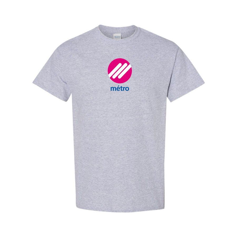 Men's Lausanne Métro Logo  Cotton T-Shirt