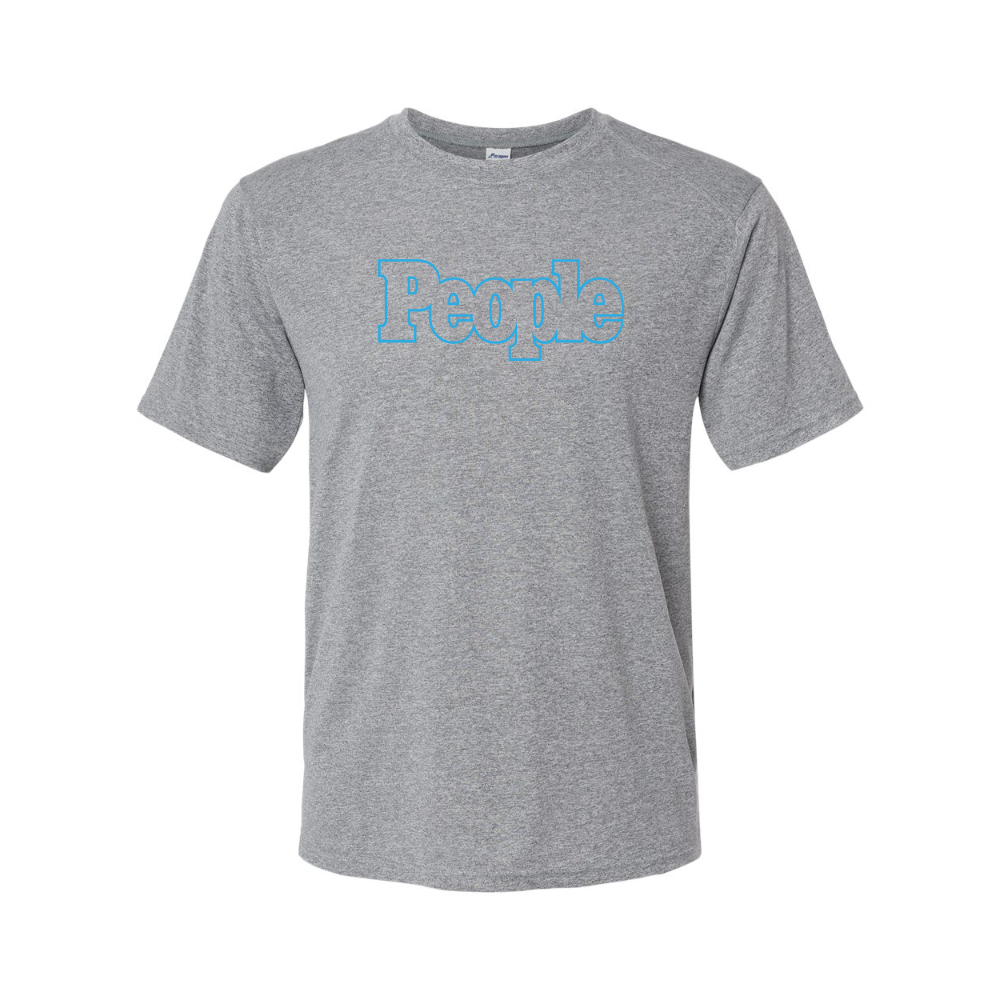 Men's People Magazine Logo Polyester T-Shirt