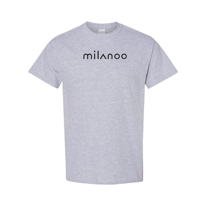 Men's Milanoo Logo Cotton T-Shirt