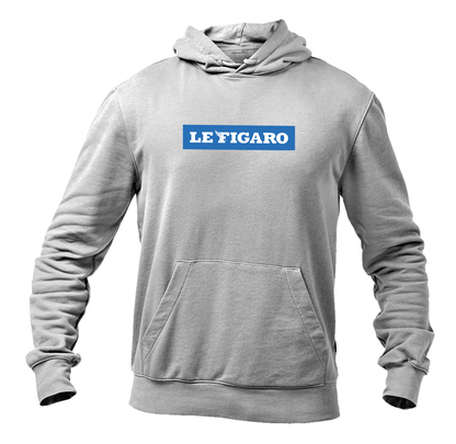 Men's Le Figaro Logo  Pullover Hoodie