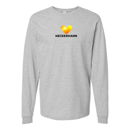 Men's  Neckermann Logo  Cotton Long Sleeve T-Shirt