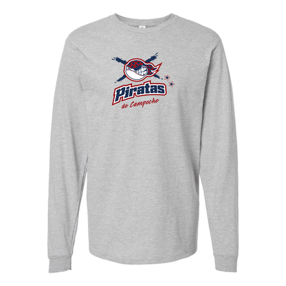 Youth Campeche Piratas Logo Long sleeves