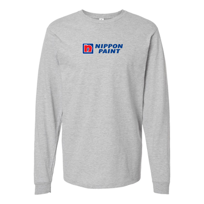 Men's Nippon Paint Logo  Cotton Long Sleeve T-Shirt