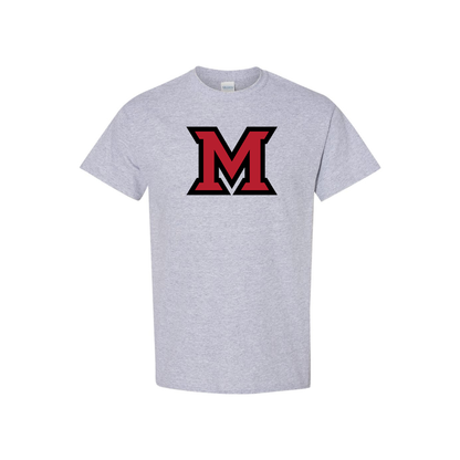 Men's Miami Ohio RedHawks Logo Cotton T-Shirt