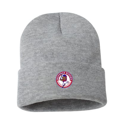 Buffalo Bisons Logo Beanie Hat