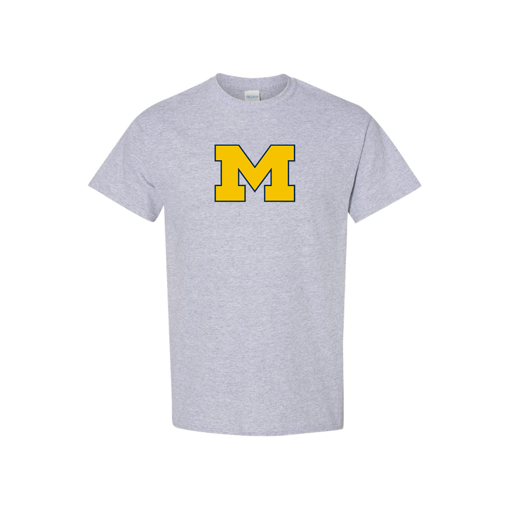 Men's Michigan Wolverines Logo Cotton T-Shirt