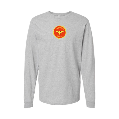 Youth Bizzarrini Logo Cotton Long Sleeve T-Shirt