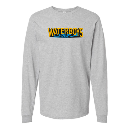 Men's The Waterboys  Logo  Cotton Long Sleeve T-Shirt