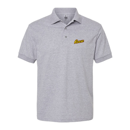 Men's Reese Peanut Butter Logo Dry Blend Polo