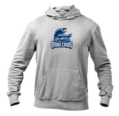 Men's Charlotte Stone Crabs Logo Pullover Hoodie