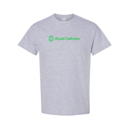 Men's  Ahold Delhaize Vertical Logo  Cotton T-Shirt