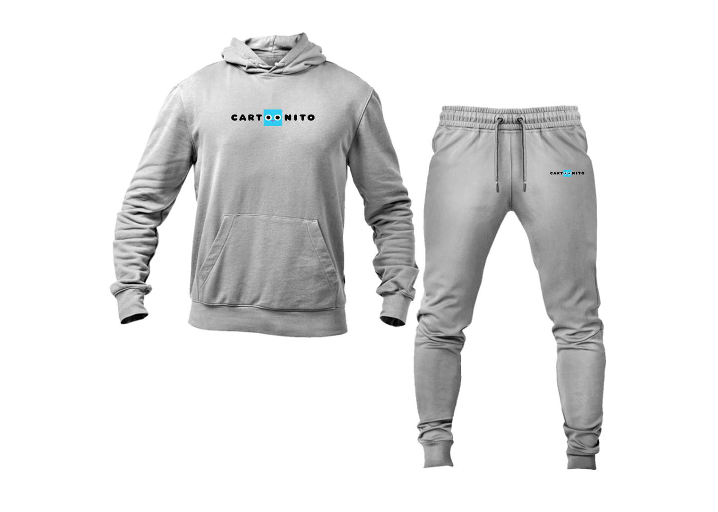 Men's Cartoonito Logo Hoodie Joggers Set