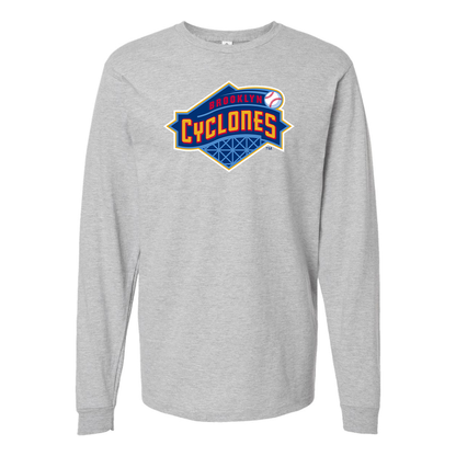 Youth Brooklyn Cyclones  Logo Long sleeves