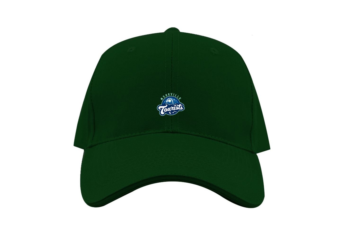 Asheville Tourists Logo Dad Baseball Cap Hat