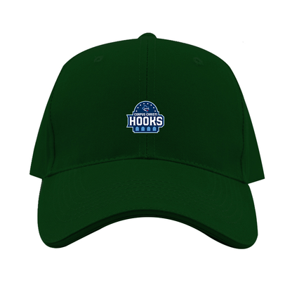 Corpus Christi Hooks Logo  Dad Baseball Cap Hat