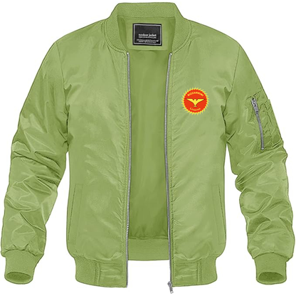 Bizzarrini Logo Lightweight Bomber Jacket Windbreaker Softshell Varsity Jacket Coat