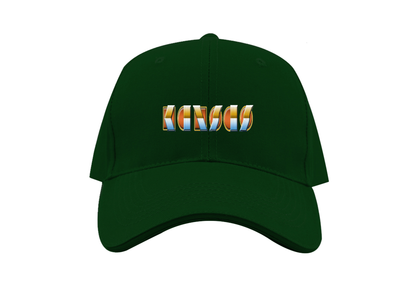 Kansas Logo Dad Baseball Cap Hat