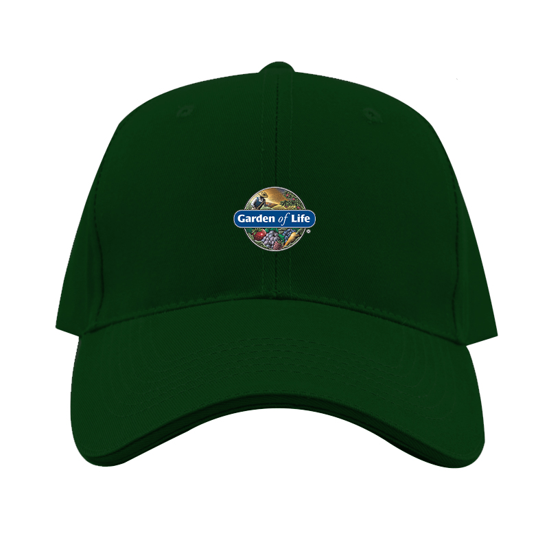 Garden of Life Logo  Dad Baseball Cap Hat
