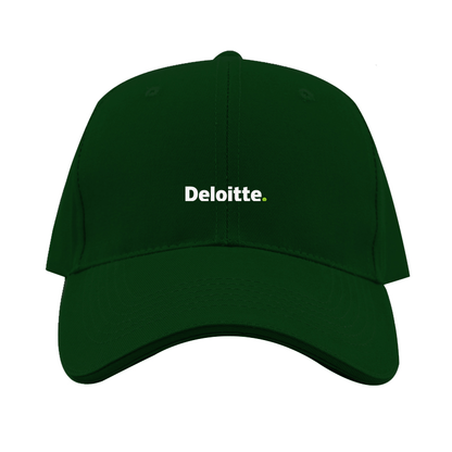 Deloitte  Logo  Dad Baseball Cap Hat