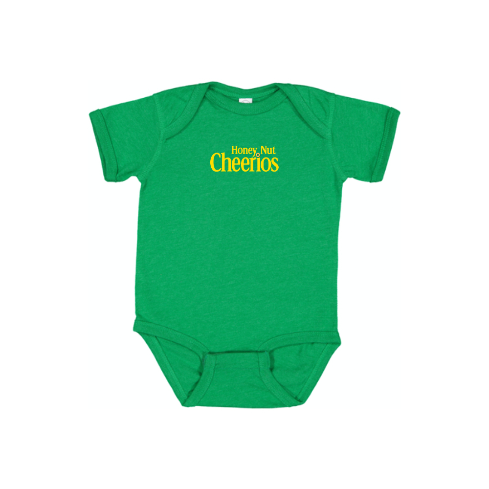 Honey Nut Cheerios Logo Baby Romper Onesie
