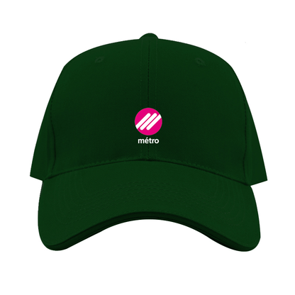 Lausanne Métro Logo  Dad Baseball Cap Hat