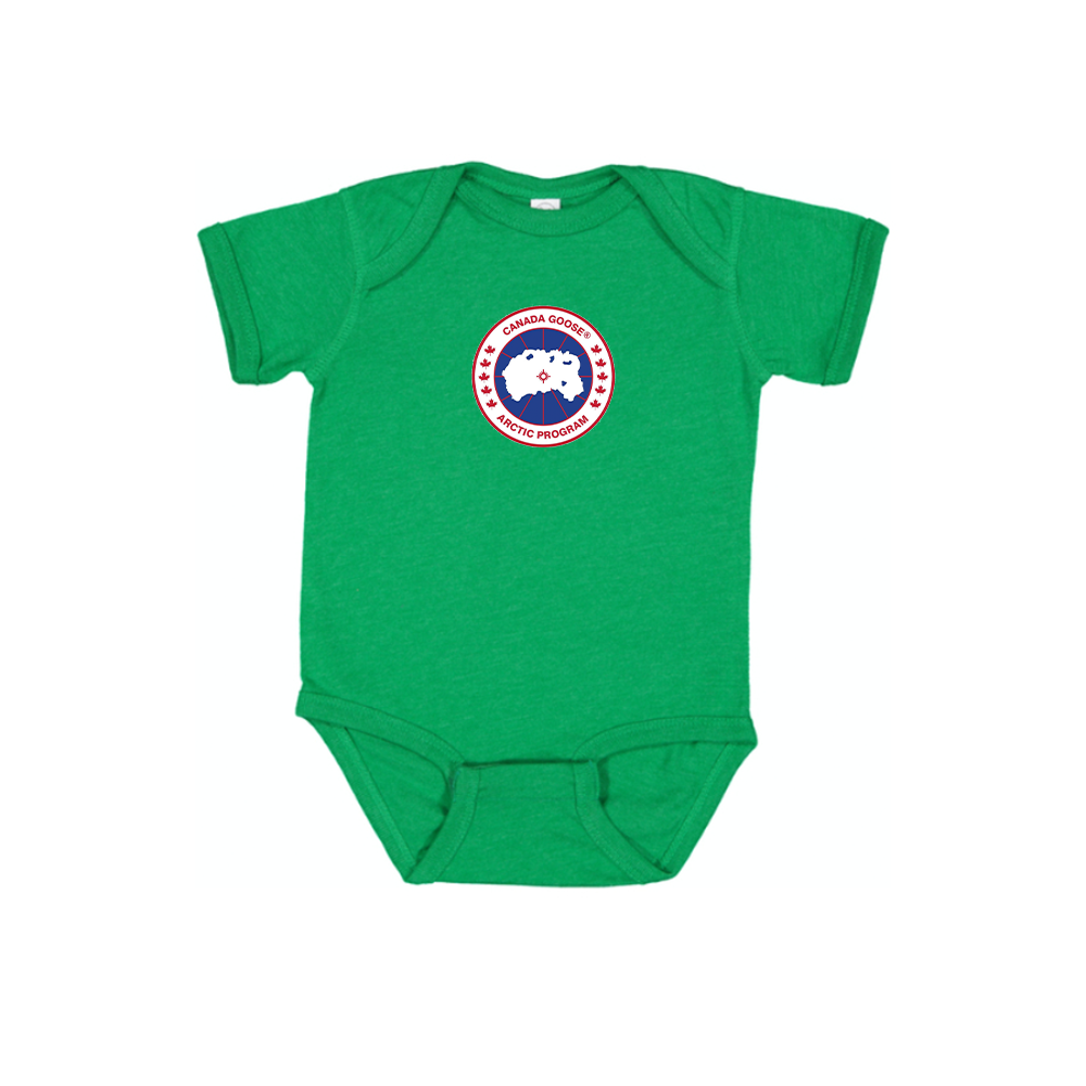 Canada Goose Logo Baby Romper Onesie