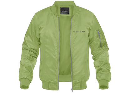 Men's Fleet Foxes Logo Lightweight Bomber Jacket Windbreaker Softshell Varsity Jacket Coat