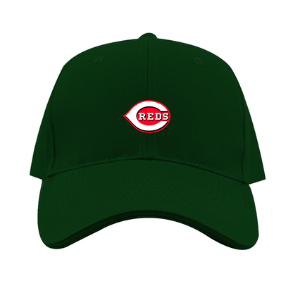 Cincinnati Reds Logo  Dad Baseball Cap Hat