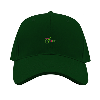 Cyber Florist Logo  Dad Baseball Cap Hat