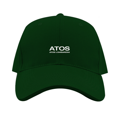 Atos Lombardini  Logo  Dad Baseball Cap Hat